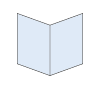 A4サイズ　4ページパンフ　4色−4色印刷　二つ折り