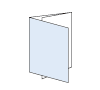 A4サイズ　6ページパンフ　4色−4色印刷　片観音折り